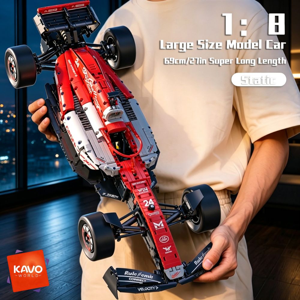 Home Improvement Boys - KAVOWORLD Formula Red And White Super