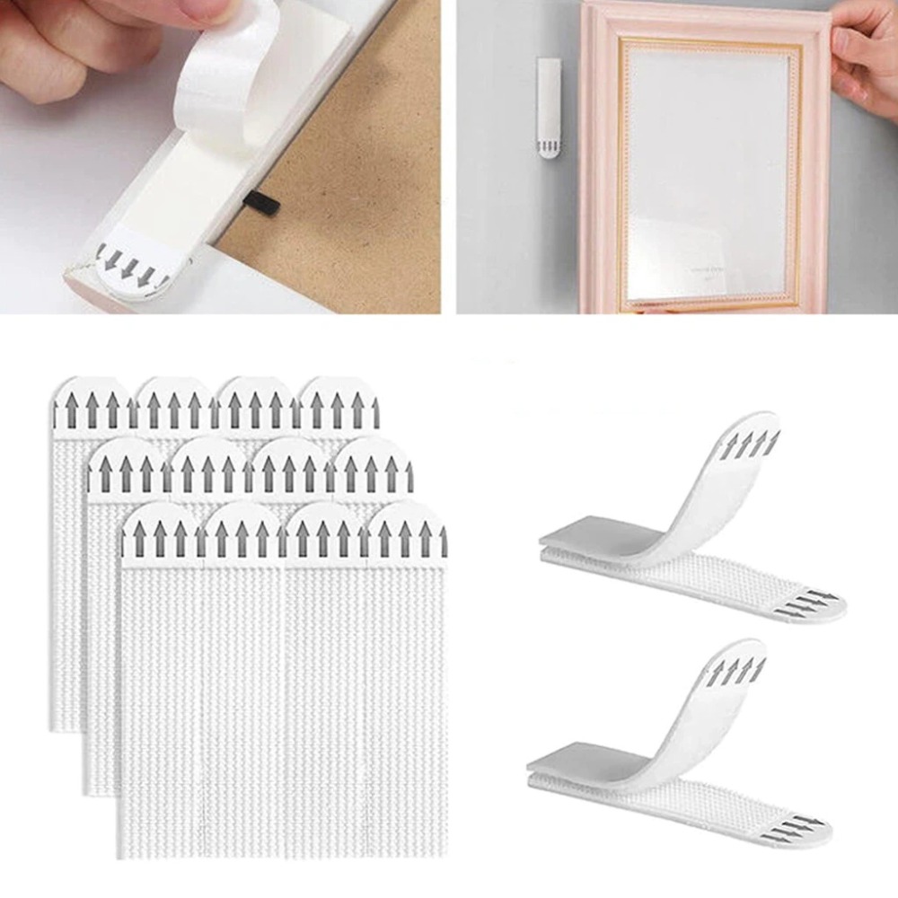 Picture Hanging Strip - Tape Double Sided Strips Adhesive Hanging