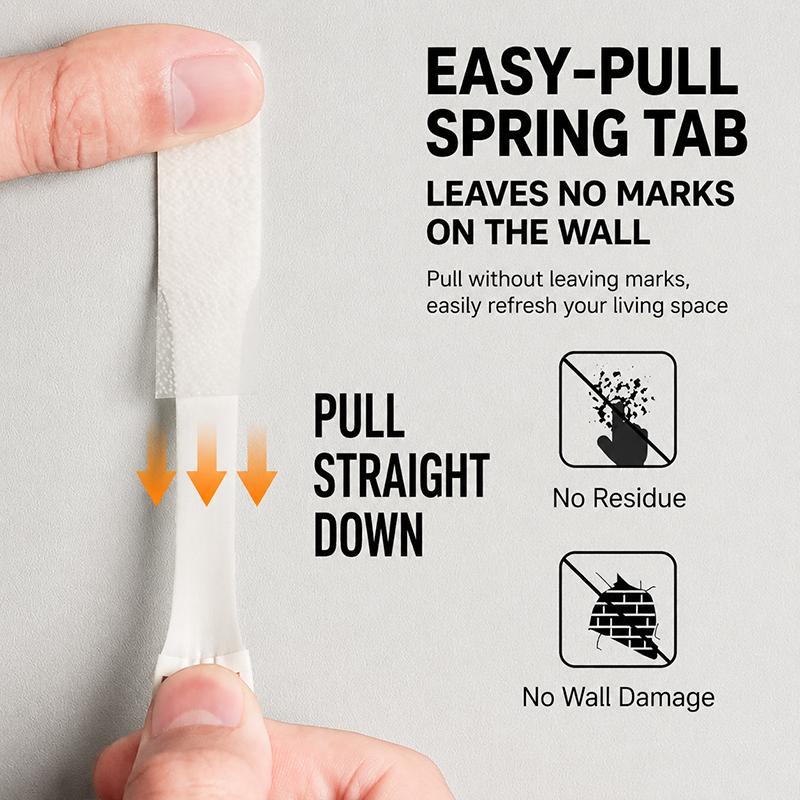 Picture Hanging Strip - 2026 NEW Heavy Duty Non‑Perforated Non