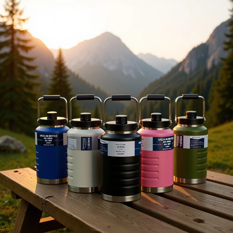 Home Improvement Mall - 1 Large 2000ml Sports Water Bottle,