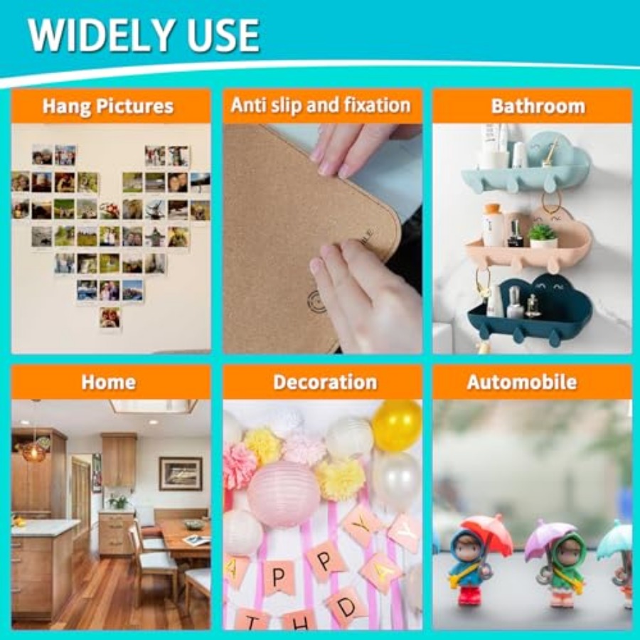Double Sided Tape for Walls, P - Picture Hanging Strip review and price