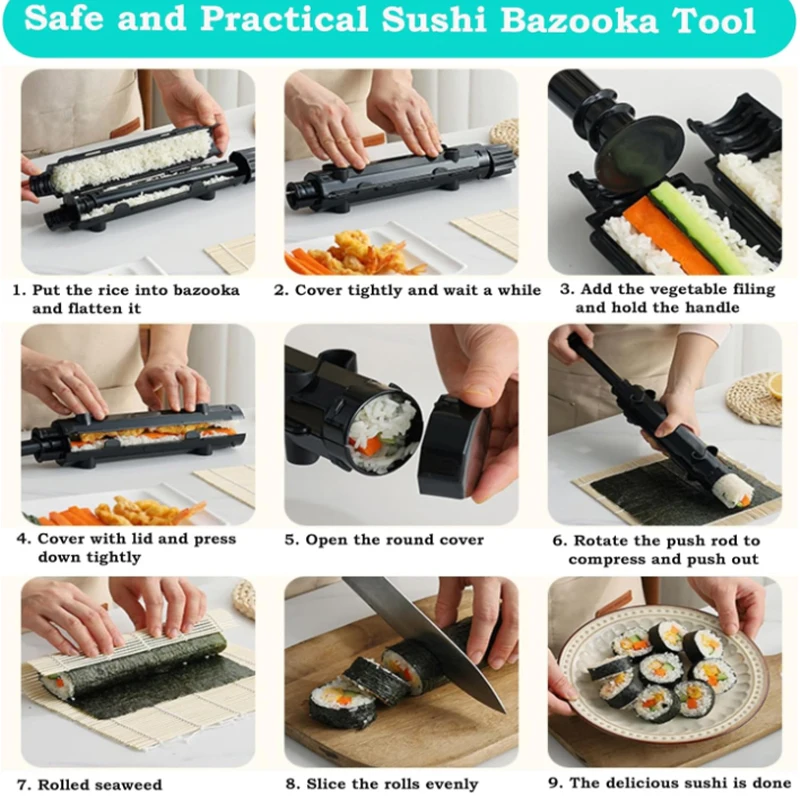 Sushi Making Kit,Bamboo Sushi  - Home Improvement Mall review and price