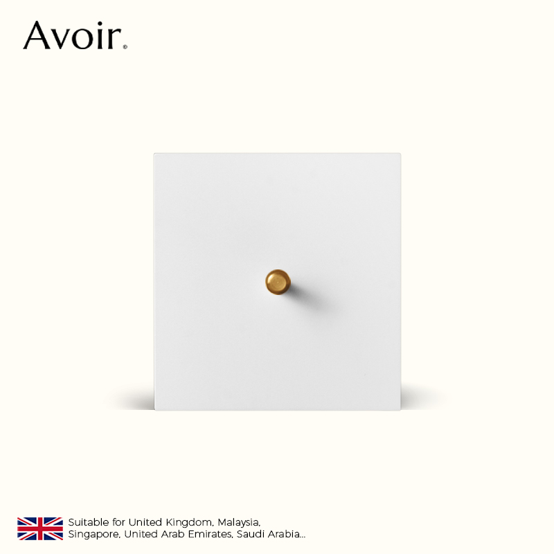 Avoir Matte White Toggle Switc - Home Improvement Uk review and price