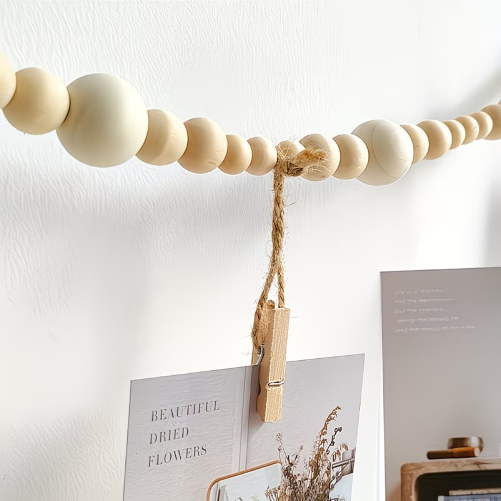 1pc Bead String Photo Storage  - Picture Hanging Strip review and price