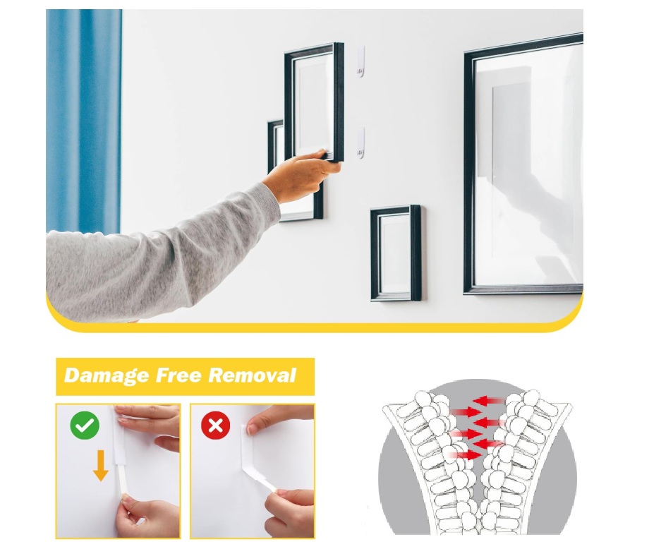 Dual Lock Picture Hanging Stri - Picture Hanging Strip review and price