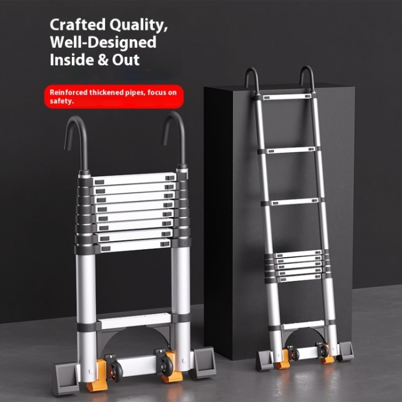 Telescopic straight ladder wit - Home Improvement Mall review and price
