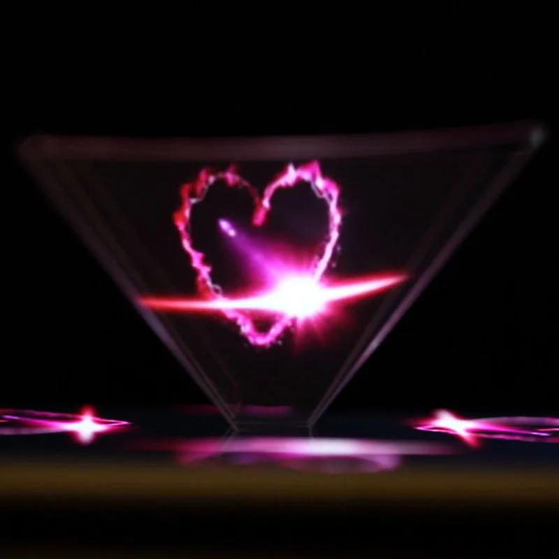 3D Hologram Pyramid Display Pr - Home Improvement Videos review and price
