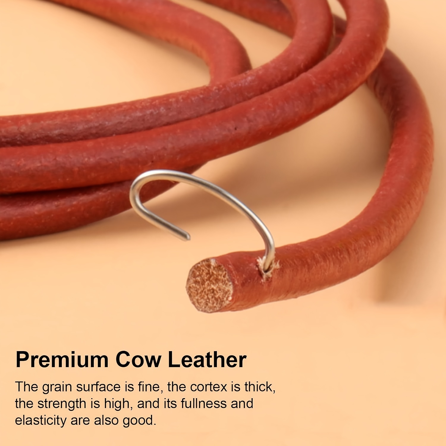 Durable brown cowhide pedal se - Home Improvement Mall review and price