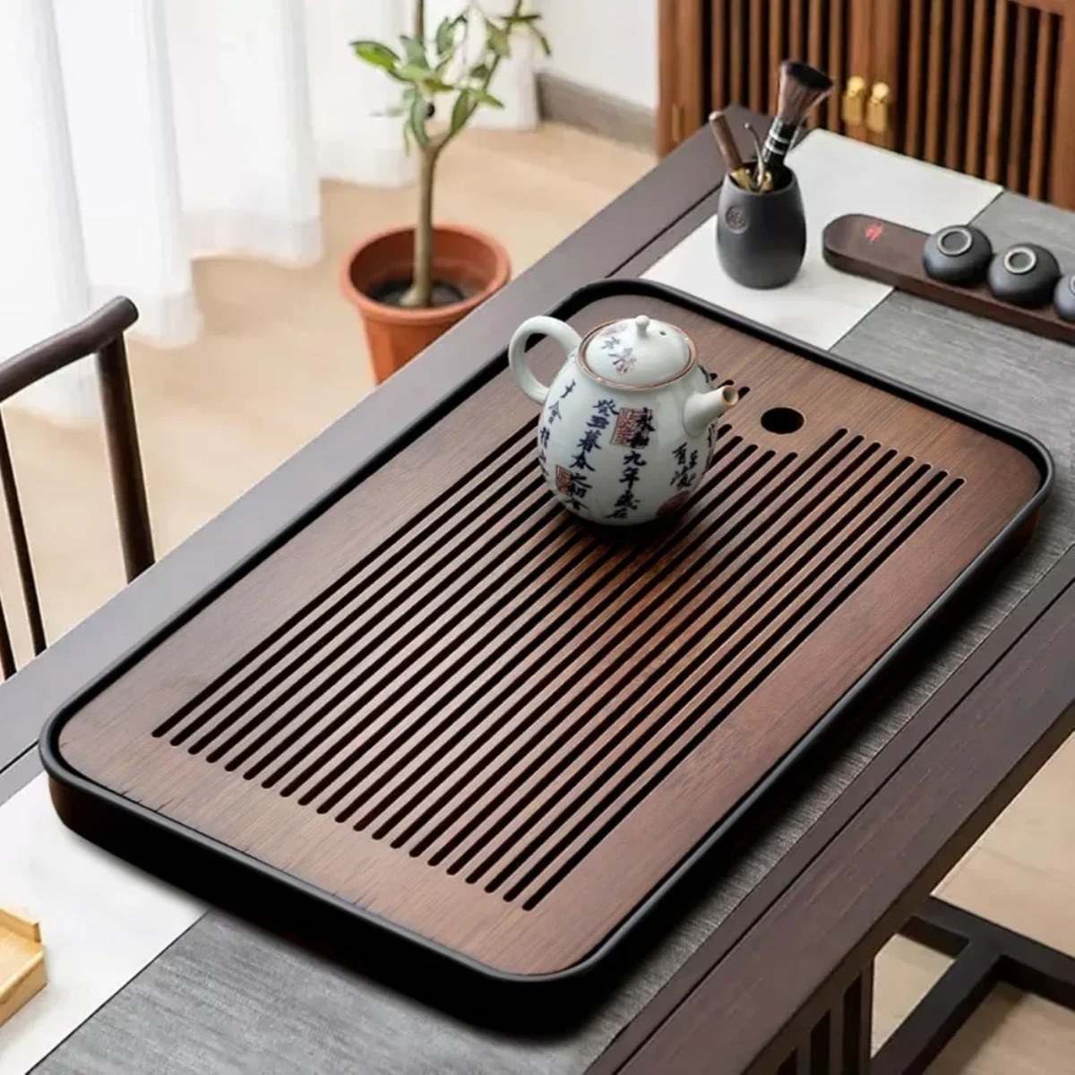 Portable Detachable Bamboo Tea - Home Improvement Mall review and price