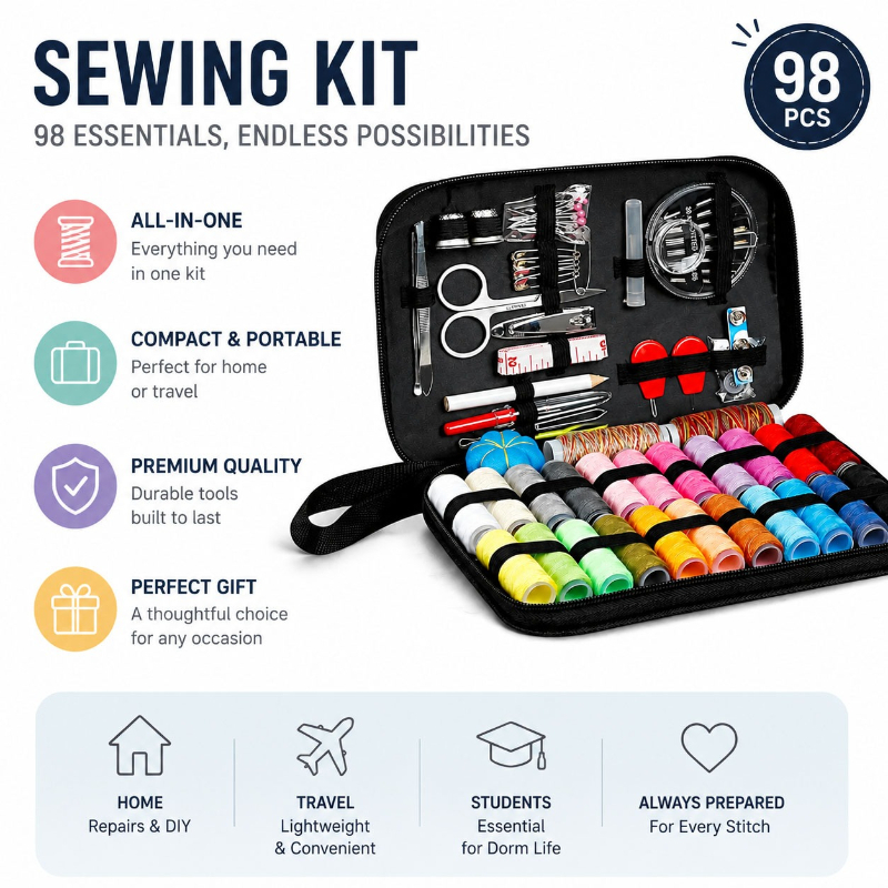 68/98PCS Sewing Accessories To - Home Improvement Tools review and price