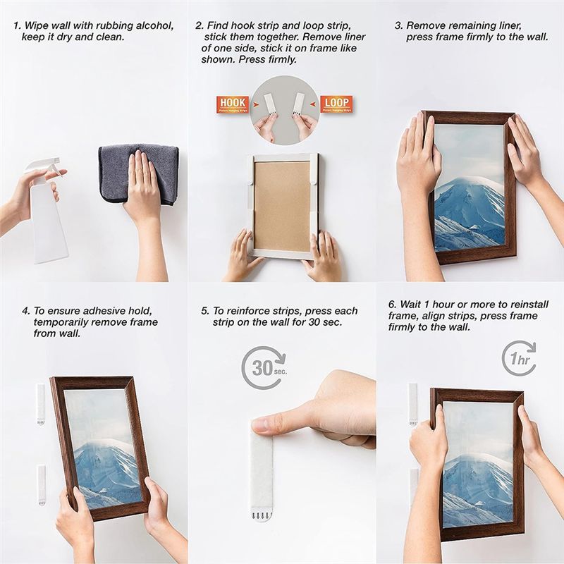 A03E-20 Pairs(40 Strips) Trace - Picture Hanging Strip review and price