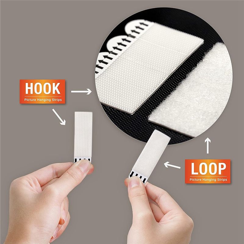 A03E-20 Pairs(40 Strips) Trace - Picture Hanging Strip review and price