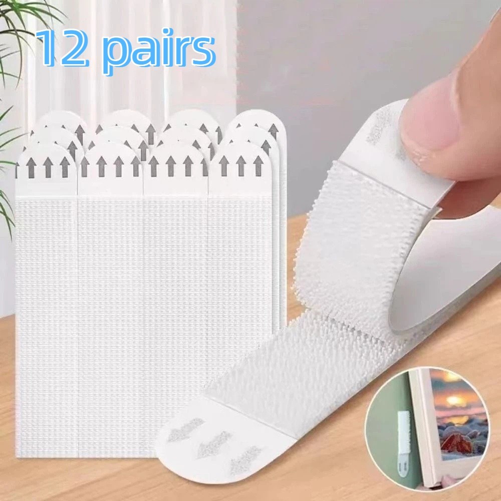 12 Pairs Heavy Duty Picture Ha - Picture Hanging Strip review and price