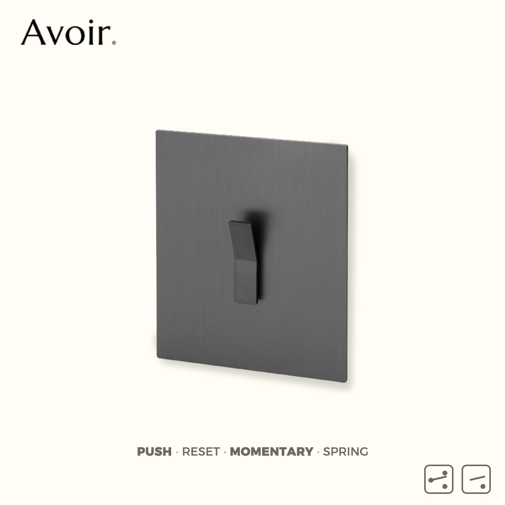 Avoir Gray Y Type Push Button  - Home Improvement Uk review and price
