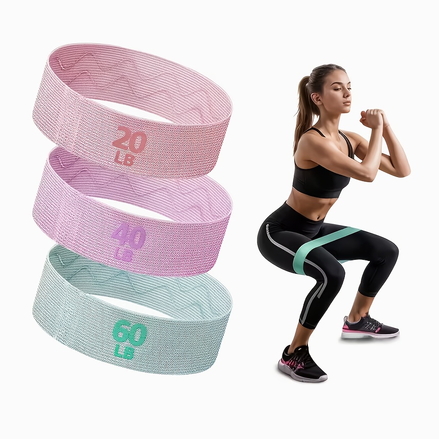 3pcs Fabric Resistance Bands f - Home Improvement Show review and price