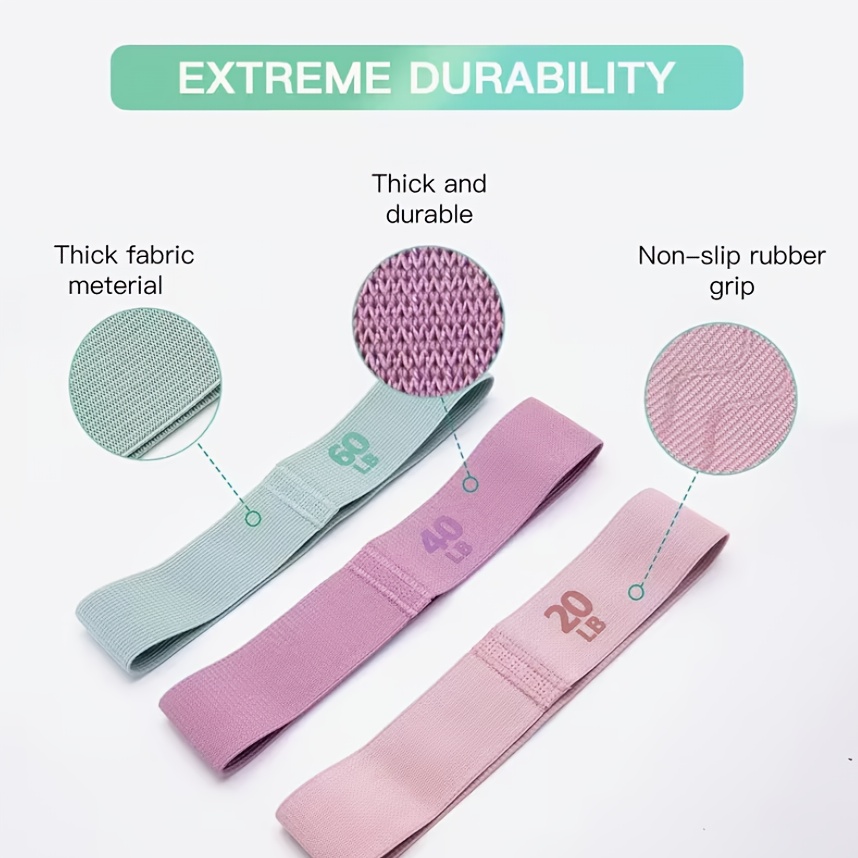 3pcs Fabric Resistance Bands f - Home Improvement Show review and price